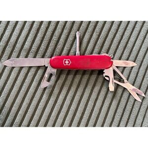 Victorinox Officer Suisse Red Multi Tool Pocket Knife Swiss Made Stainless